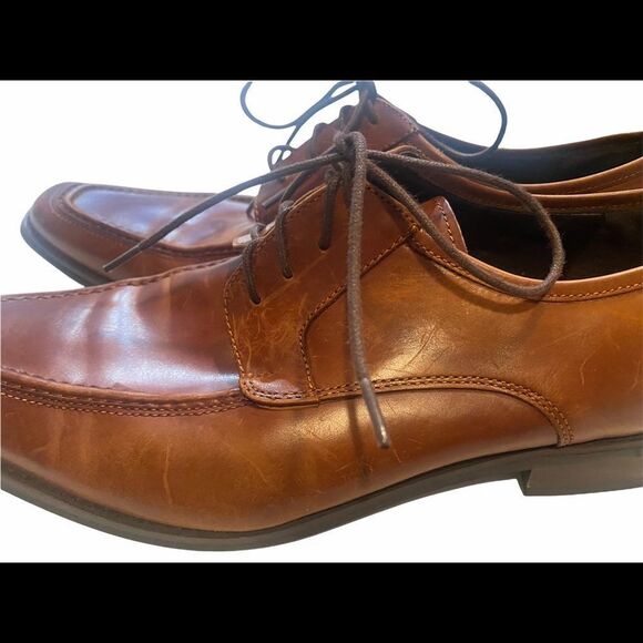 Kenneth Cole Mens Star Walk-ers   Oxford Dress Shoe Cognac Brown  Size 10.5 M main image 5